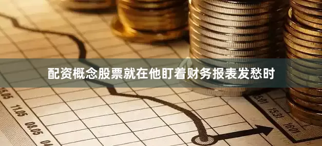 配资概念股票就在他盯着财务报表发愁时
